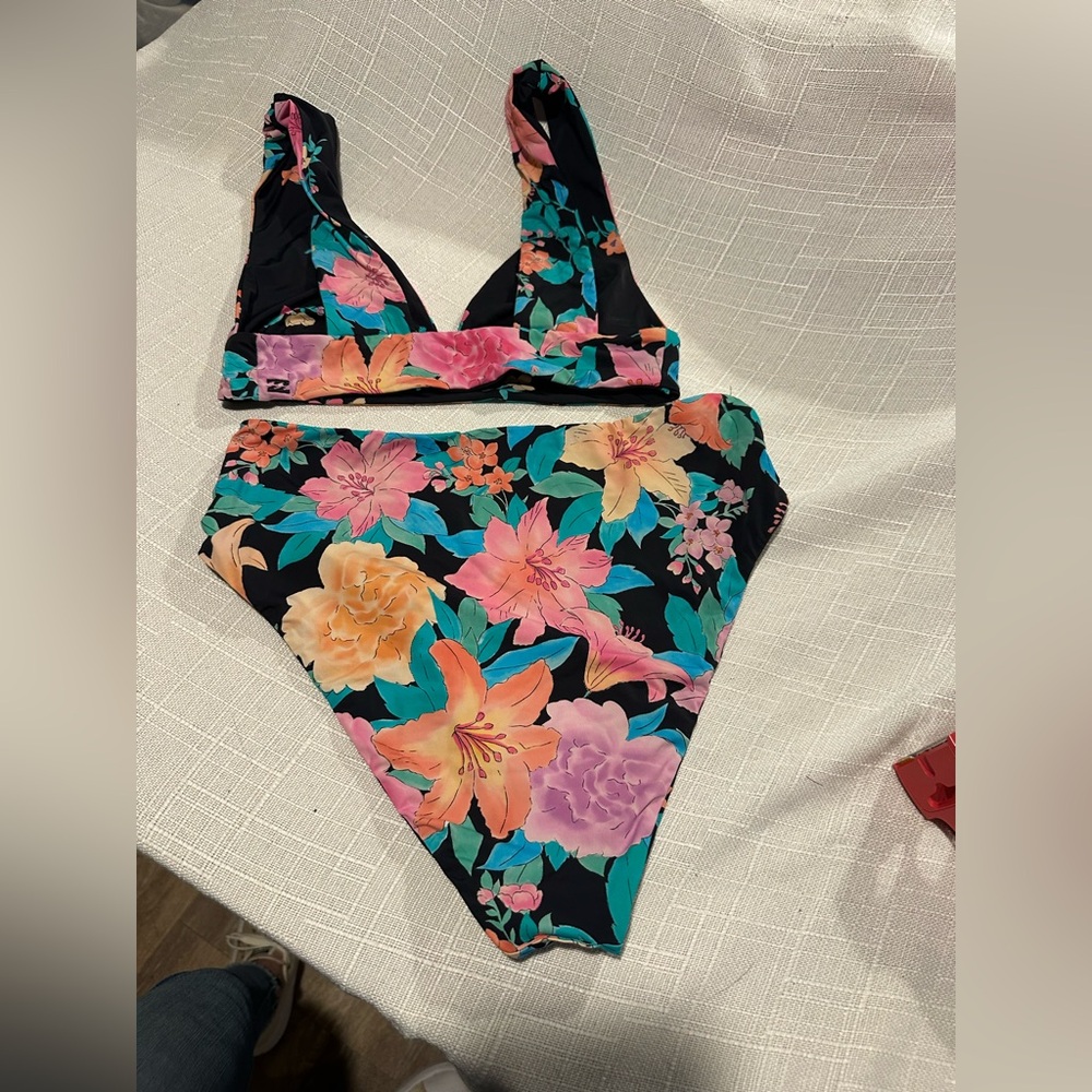 Reversible Floral Bikini Set